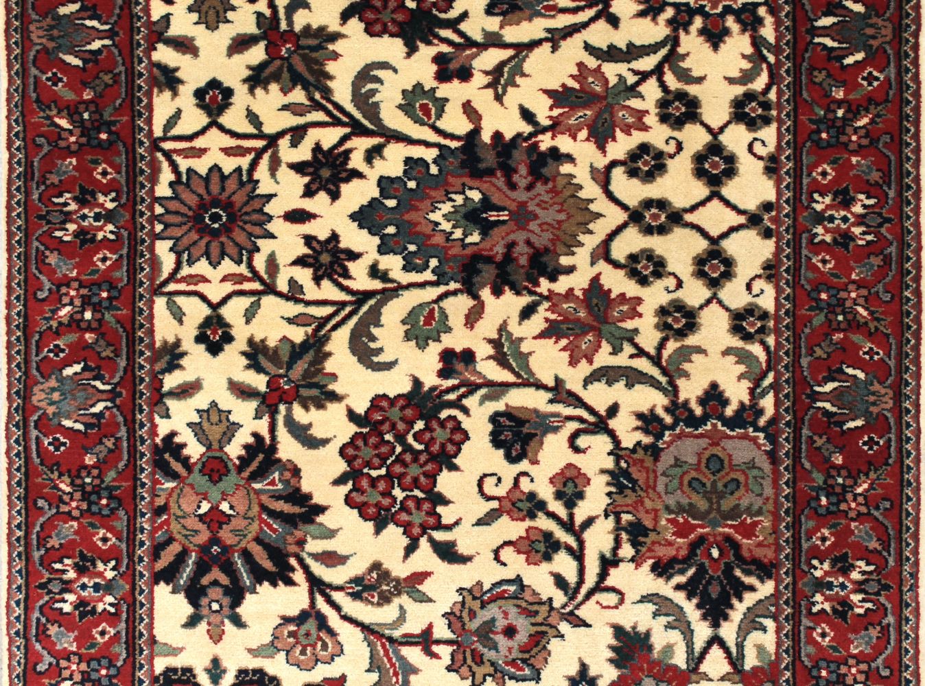 12 ft. Runner Traditional Hand Knotted Wool Area Rug - MR001770