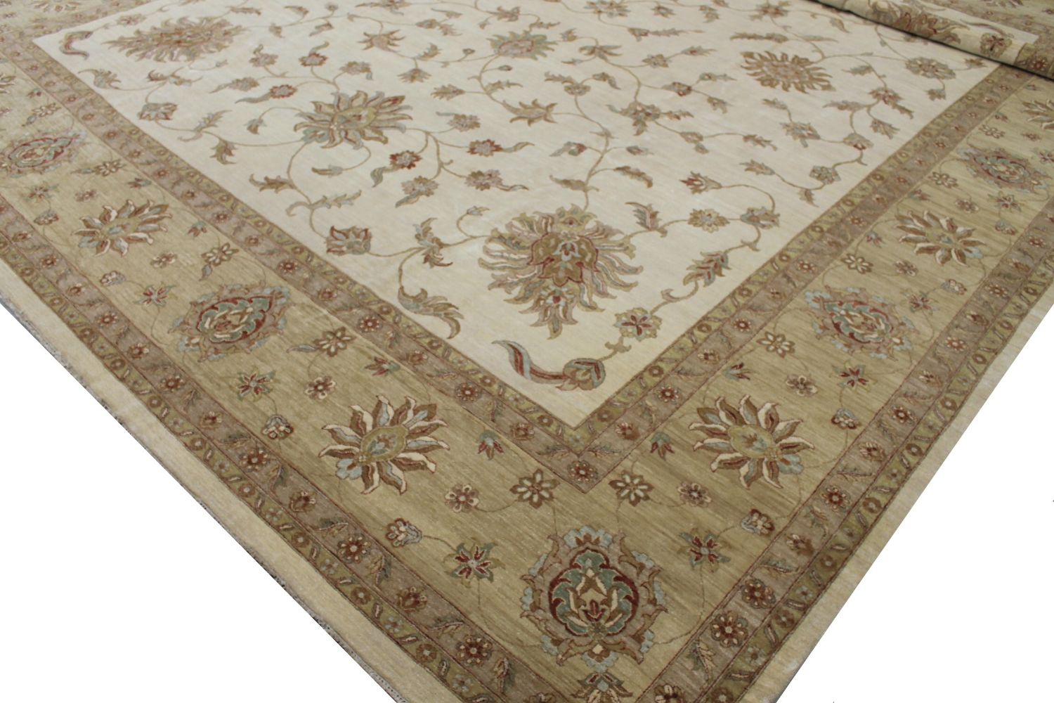 OVERSIZE Traditional Hand Knotted Wool Area Rug - MR005978