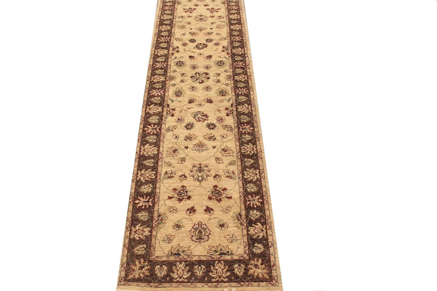 10 ft. Runner Traditional Hand Knotted Wool Area Rug - MR008571