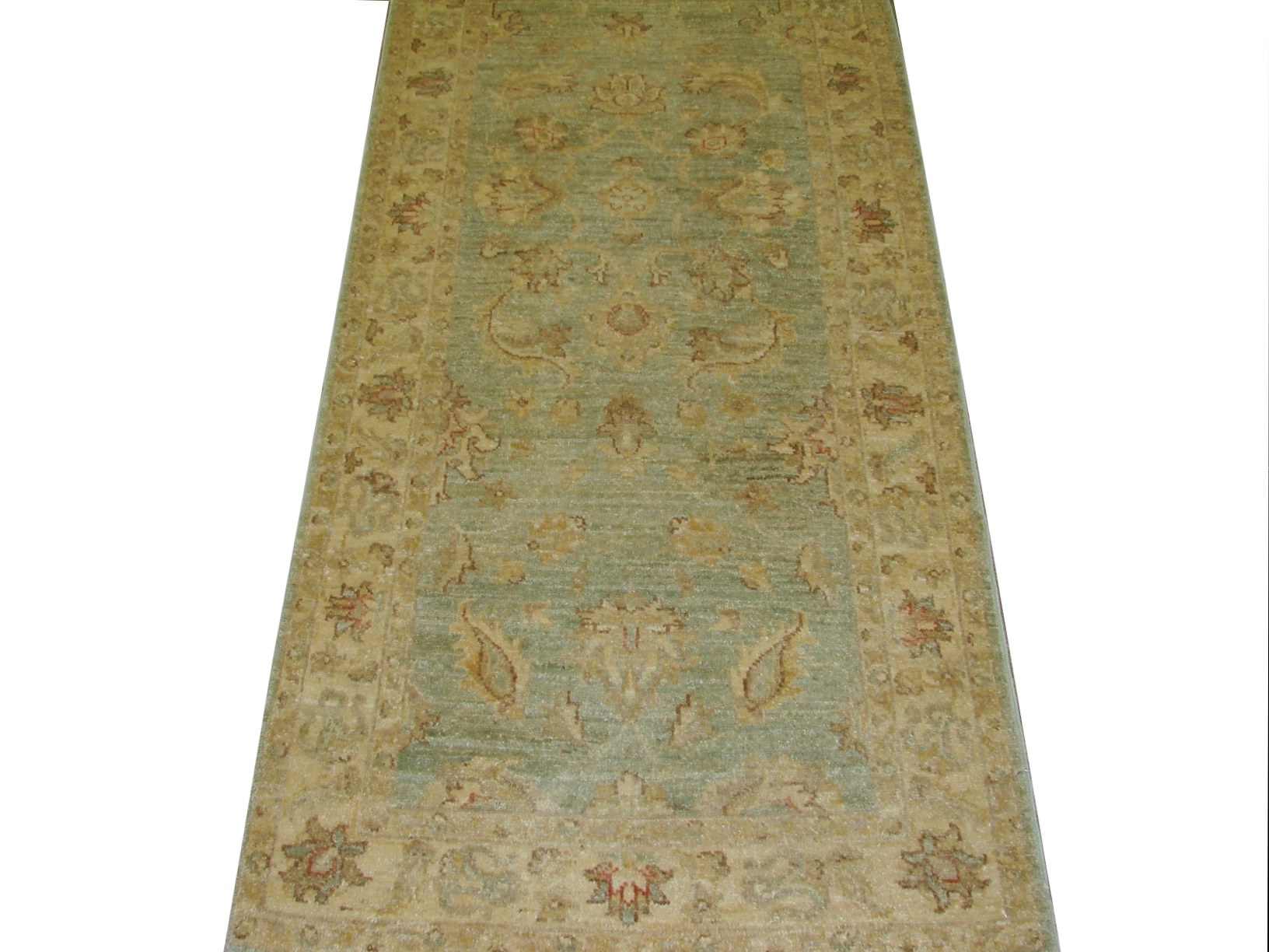 10 ft. Runner Peshawar Hand Knotted Wool Area Rug - MR013585