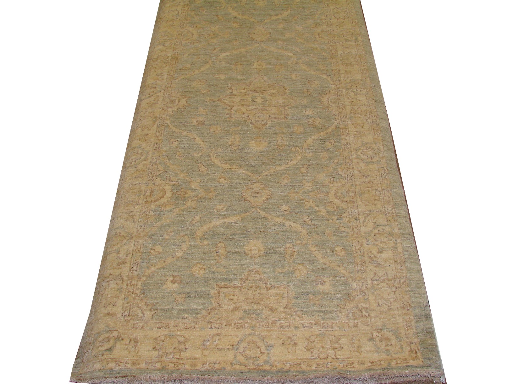 12 ft. Runner Peshawar Hand Knotted Wool Area Rug - MR014390