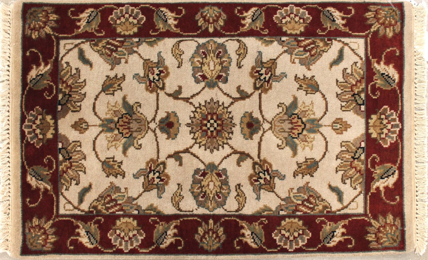 2X3 Jaipur Hand Knotted Wool Area Rug - MR015051