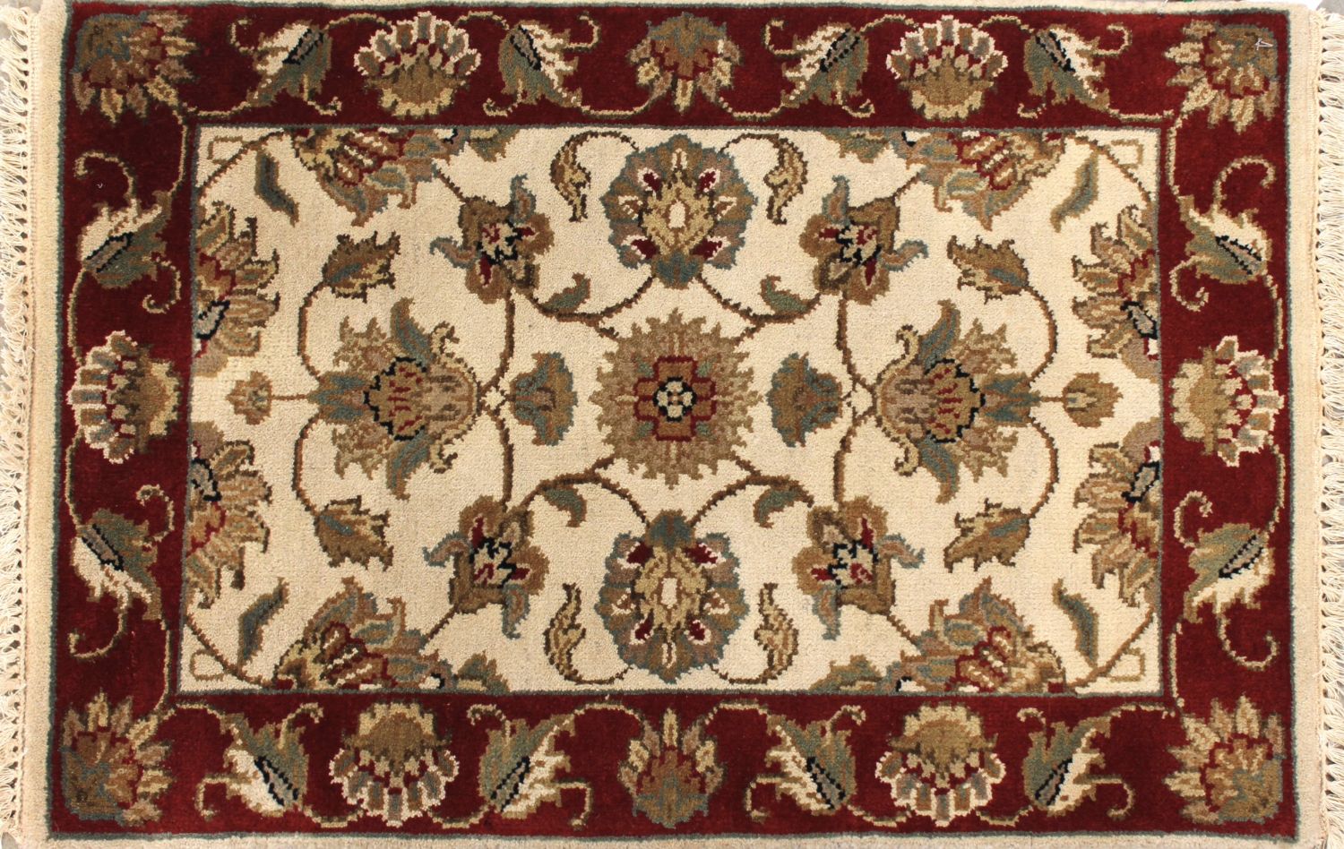 2X3 Jaipur Hand Knotted Wool Area Rug - MR015053