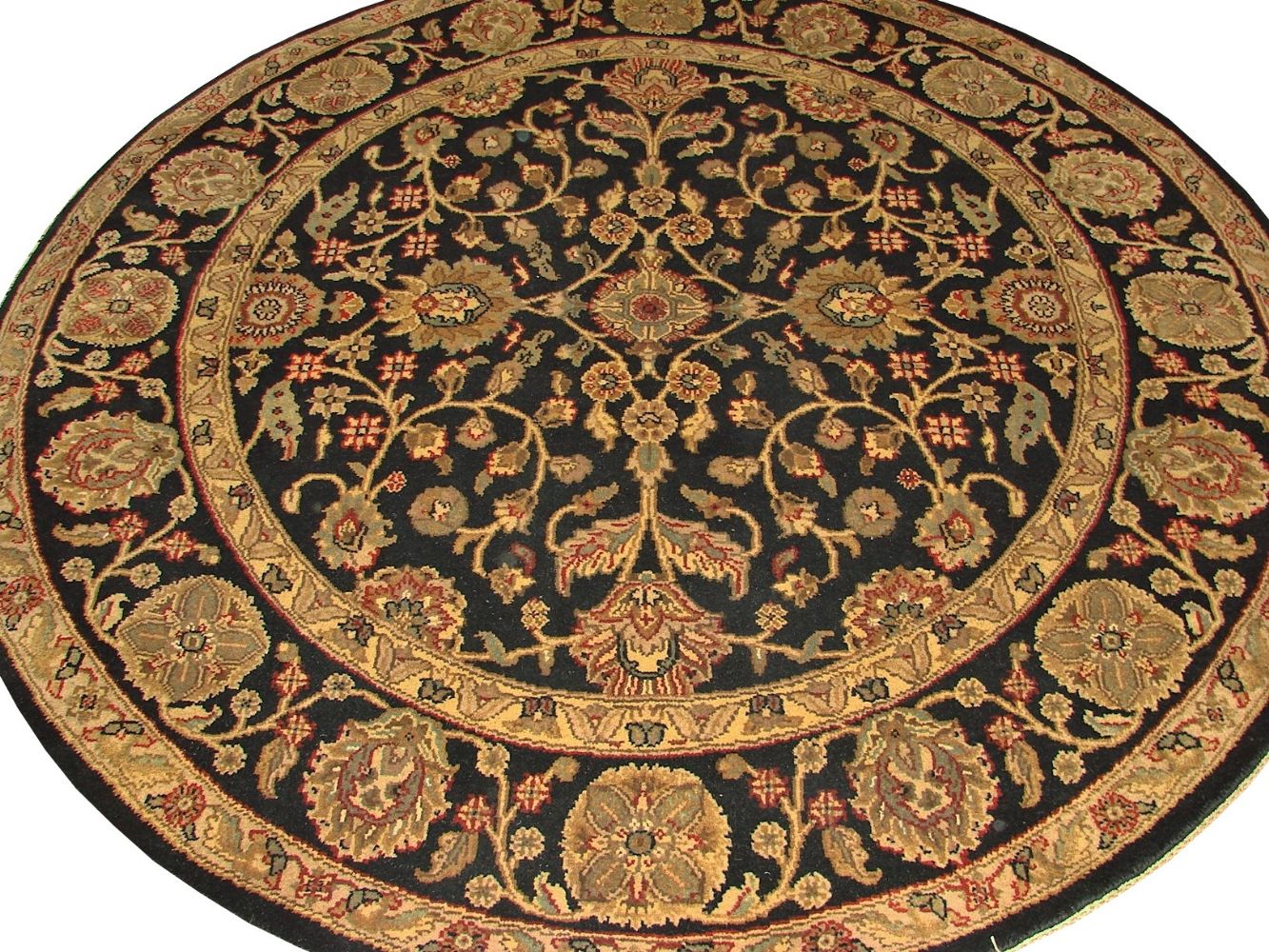 6 ft. - 7 ft. Round & Square Jaipur Hand Knotted Wool Area Rug - MR015969