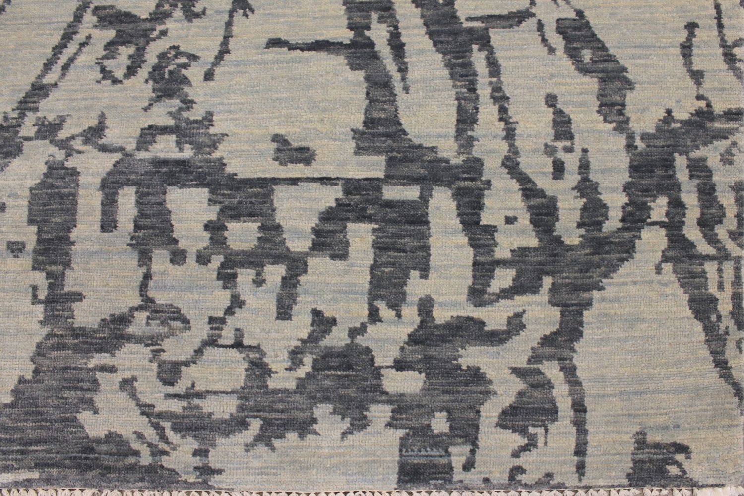 8x10 Modern Hand Knotted Wool Area Rug - MR018082