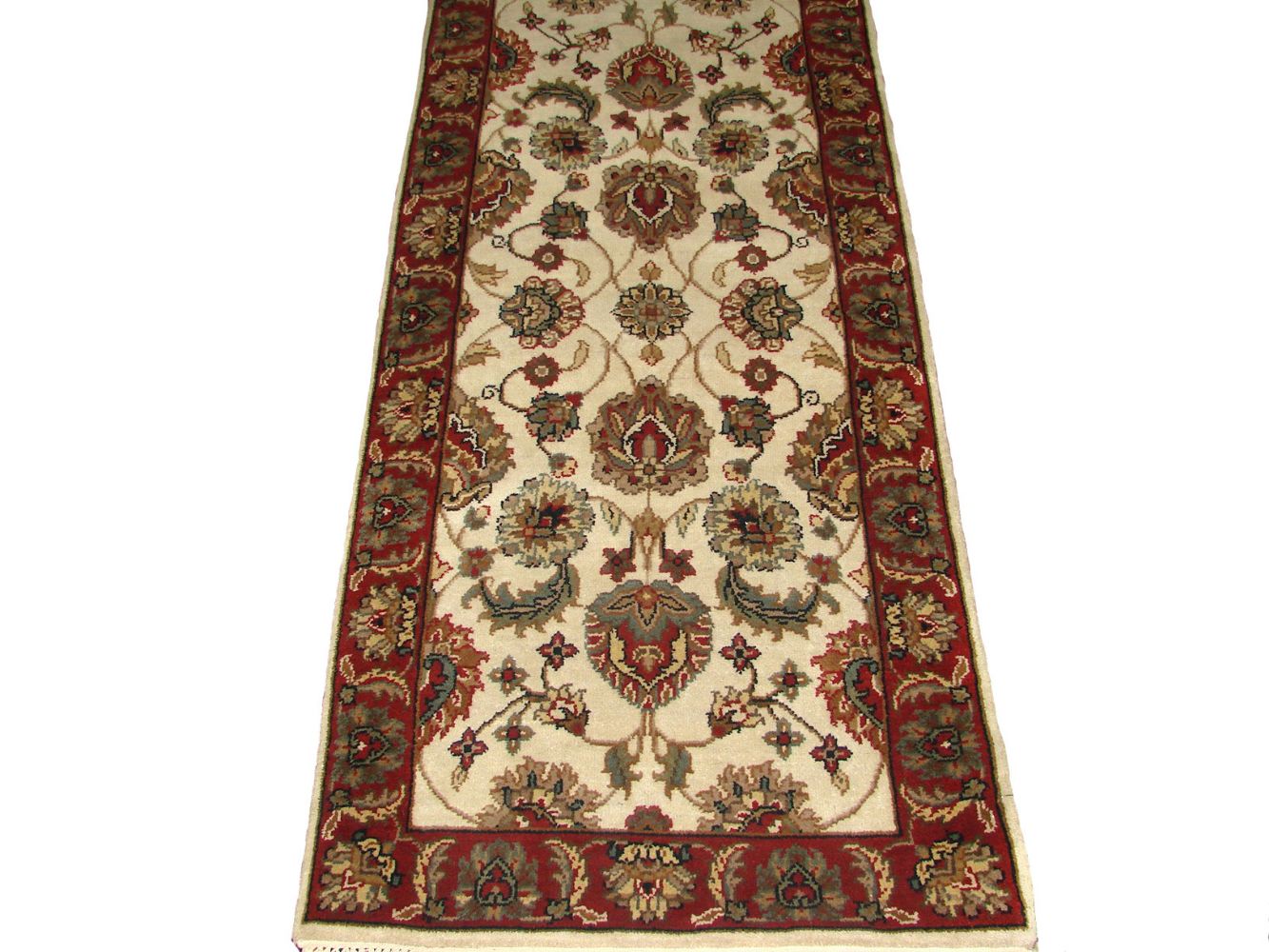 6 ft. Runner Jaipur Hand Knotted Wool Area Rug - MR018311