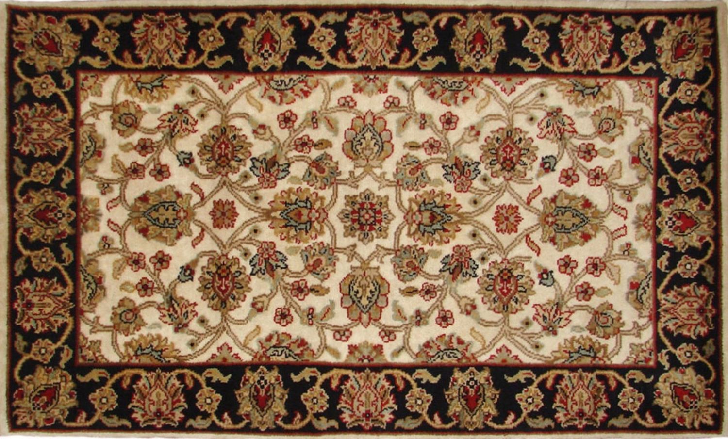 3x5 Jaipur Hand Knotted Wool Area Rug - MR018325
