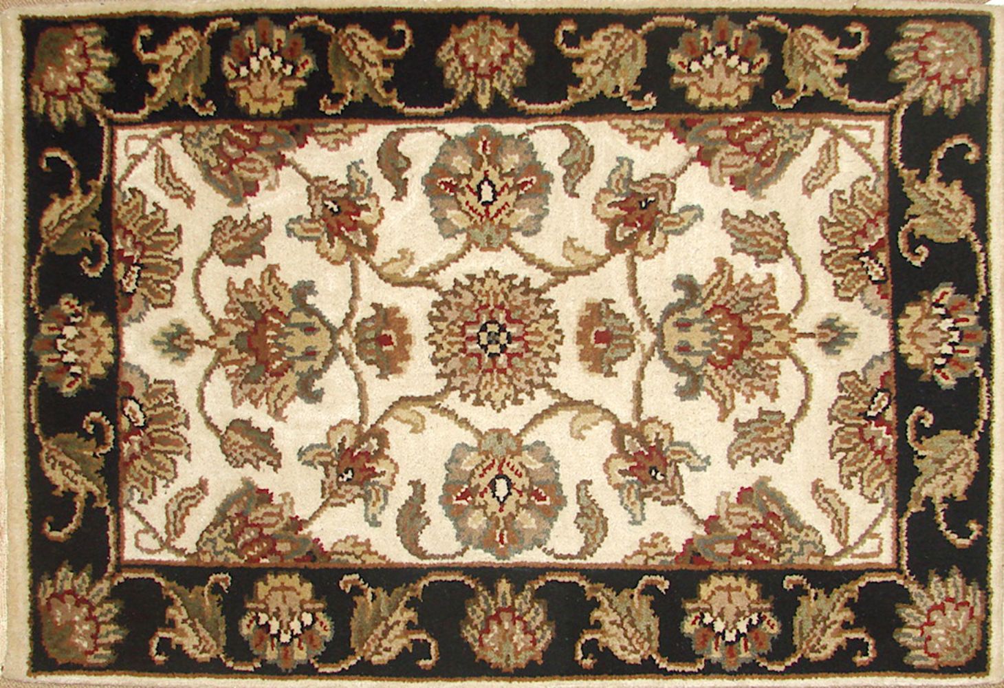 2X3 Jaipur Hand Knotted Wool Area Rug - MR019154