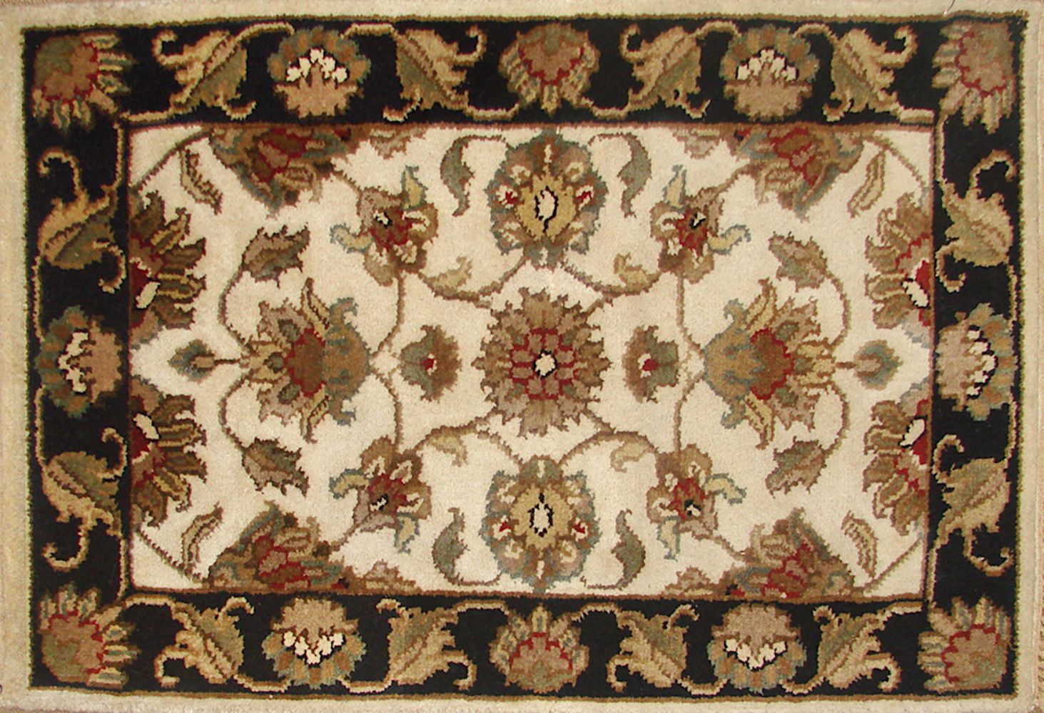 2X3 Jaipur Hand Knotted Wool Area Rug - MR019157