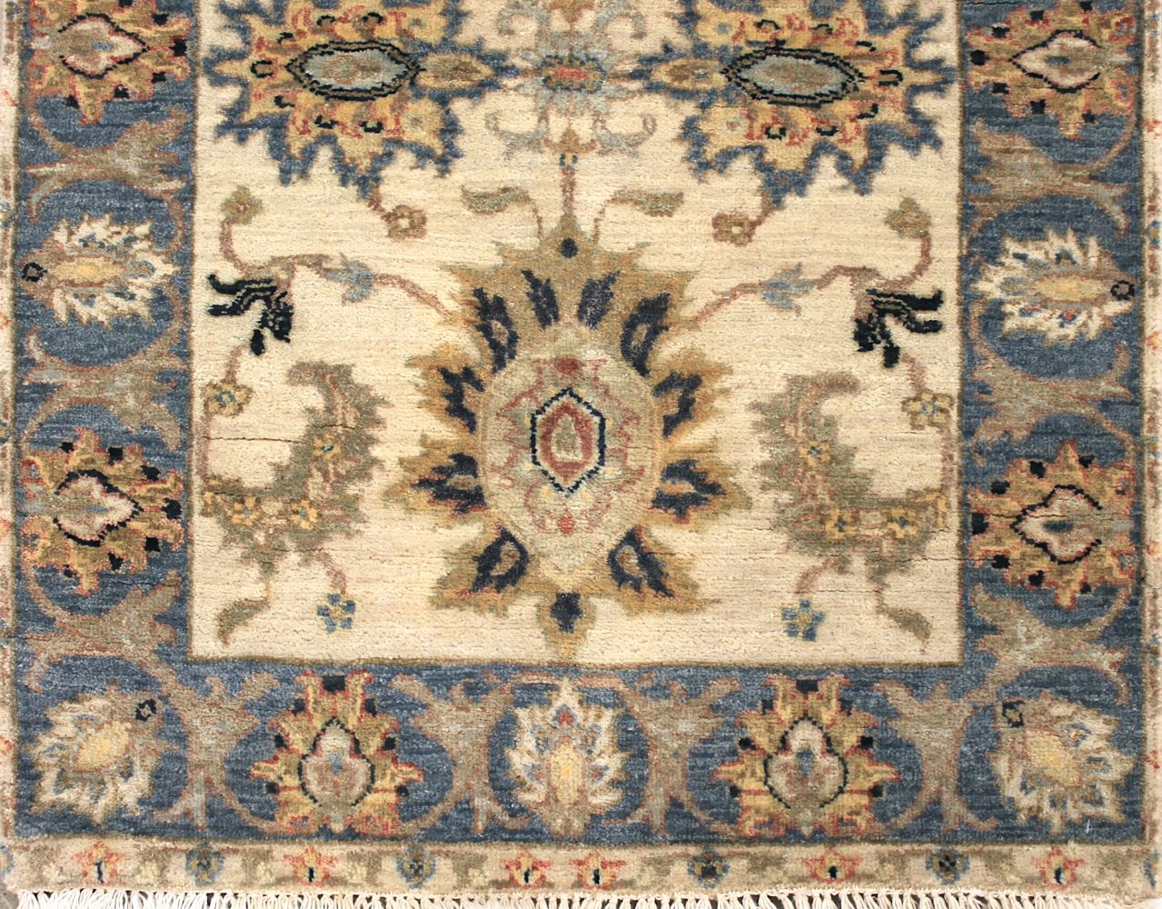 10 ft. Runner Traditional Hand Knotted Wool Area Rug - MR021129