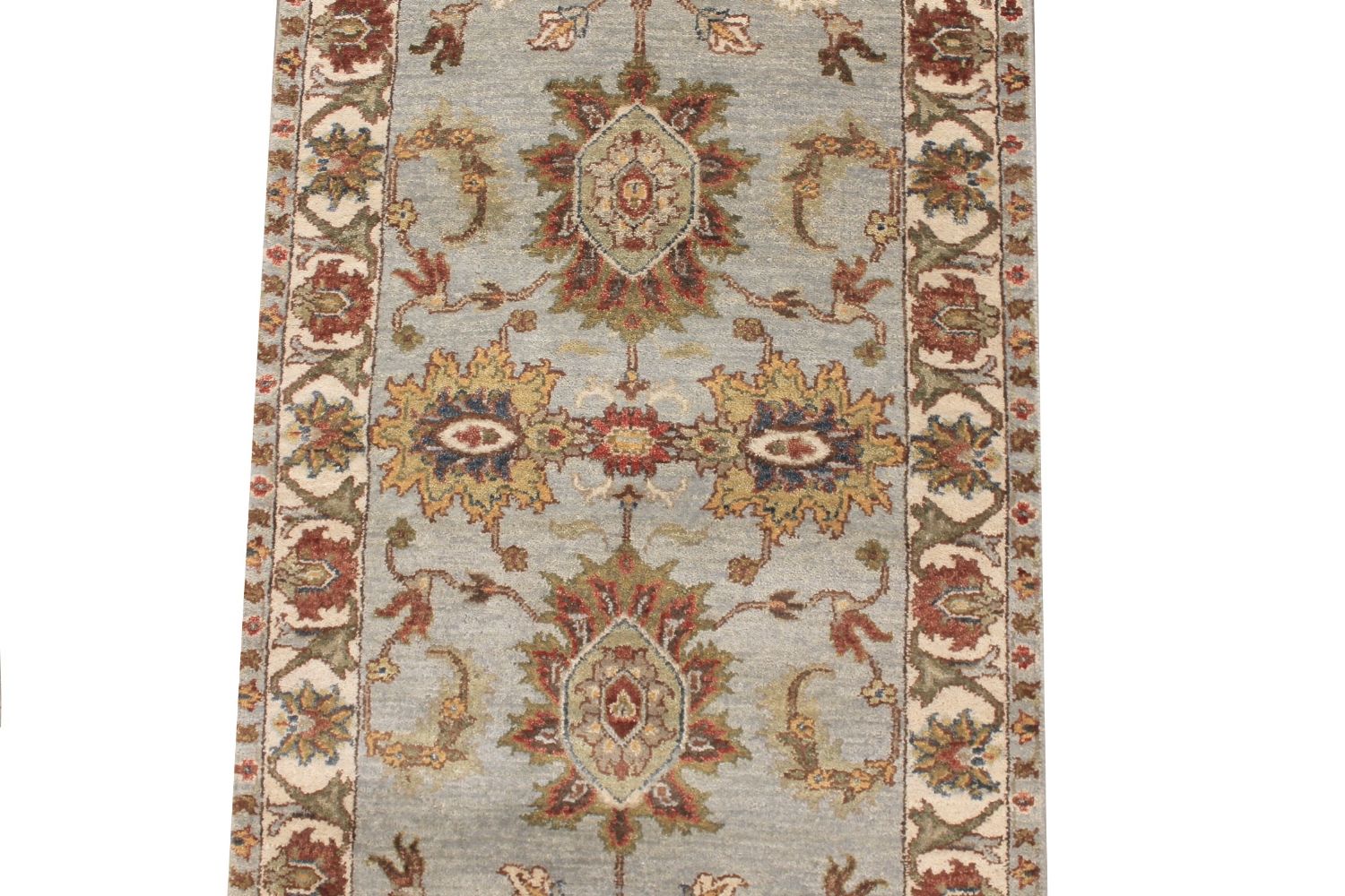 13 ft. & Longer Runner Traditional Hand Knotted Wool Area Rug - MR021142