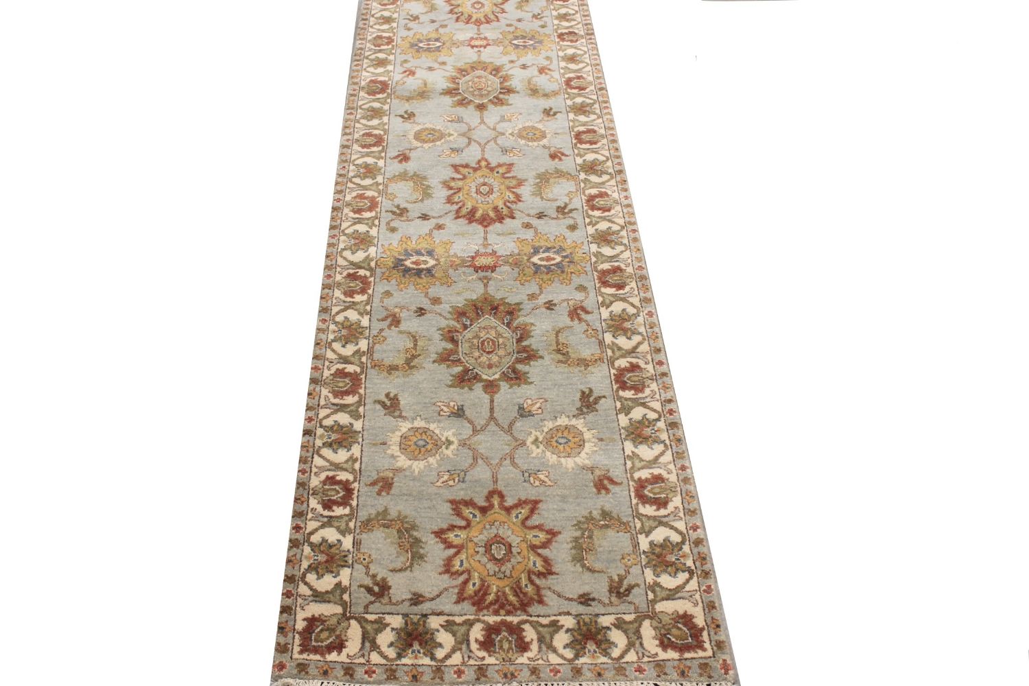 13 ft. & Longer Runner Traditional Hand Knotted Wool Area Rug - MR021142