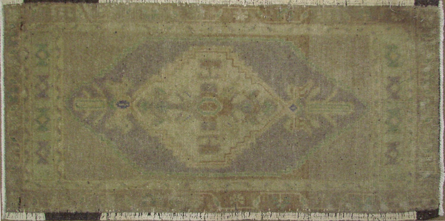 2X3 Oushak Hand Knotted Wool Area Rug - MR021393