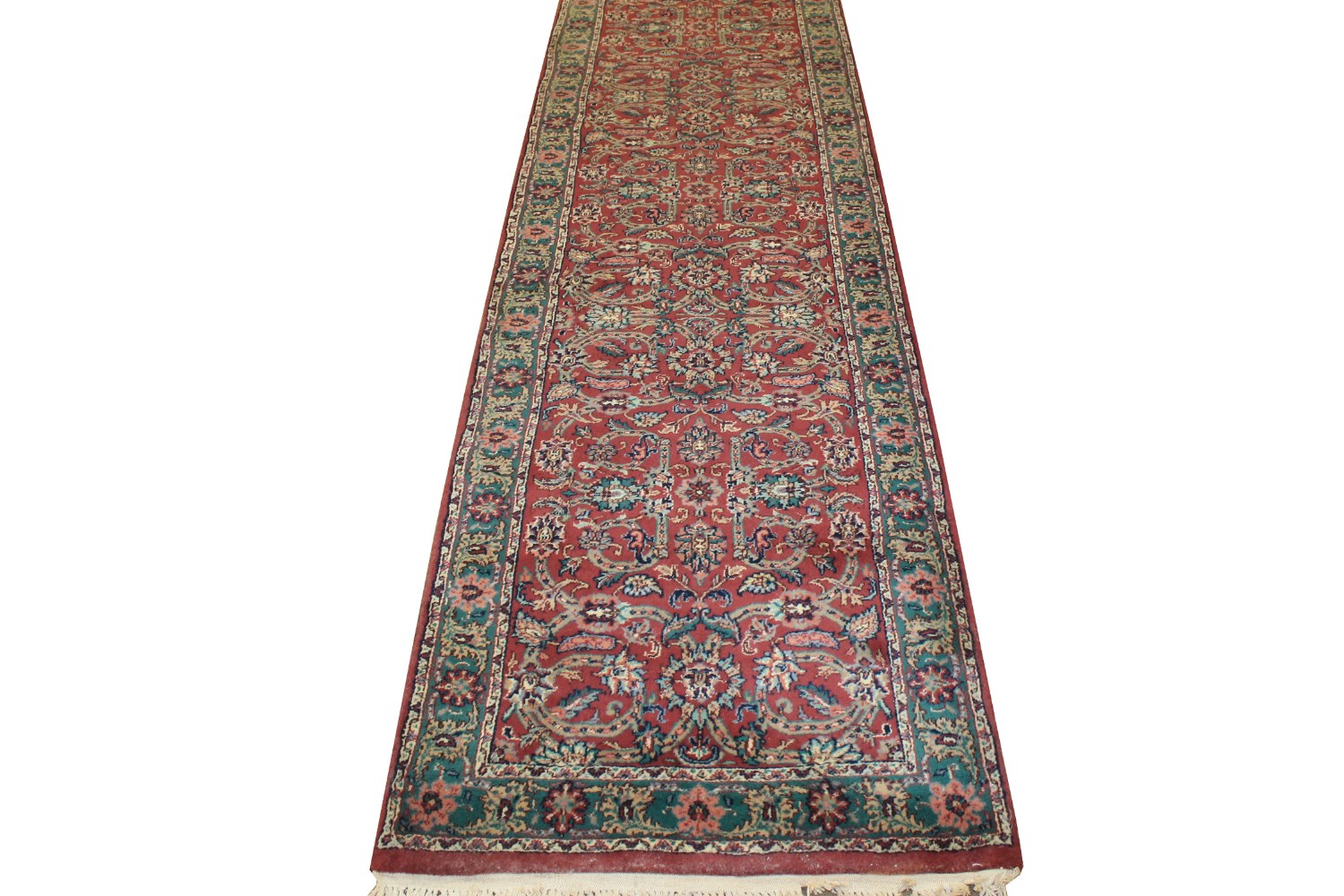 10 ft. Runner Jaipur Hand Knotted Wool Area Rug - MR021638