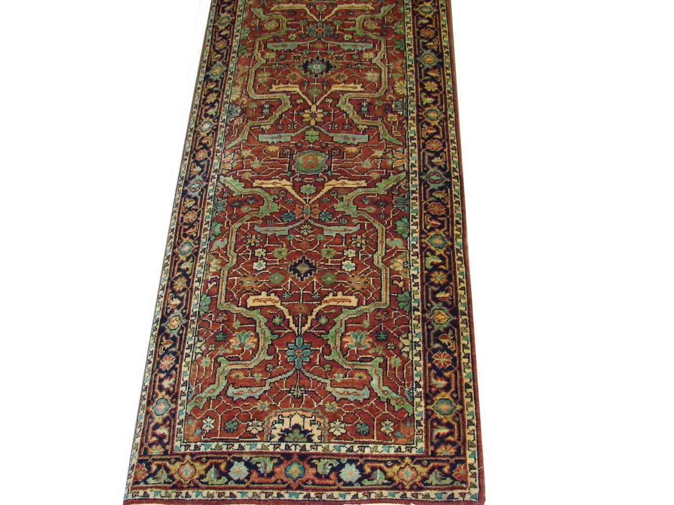 6 ft. Runner Heriz/Serapi Hand Knotted Wool Area Rug - MR021811