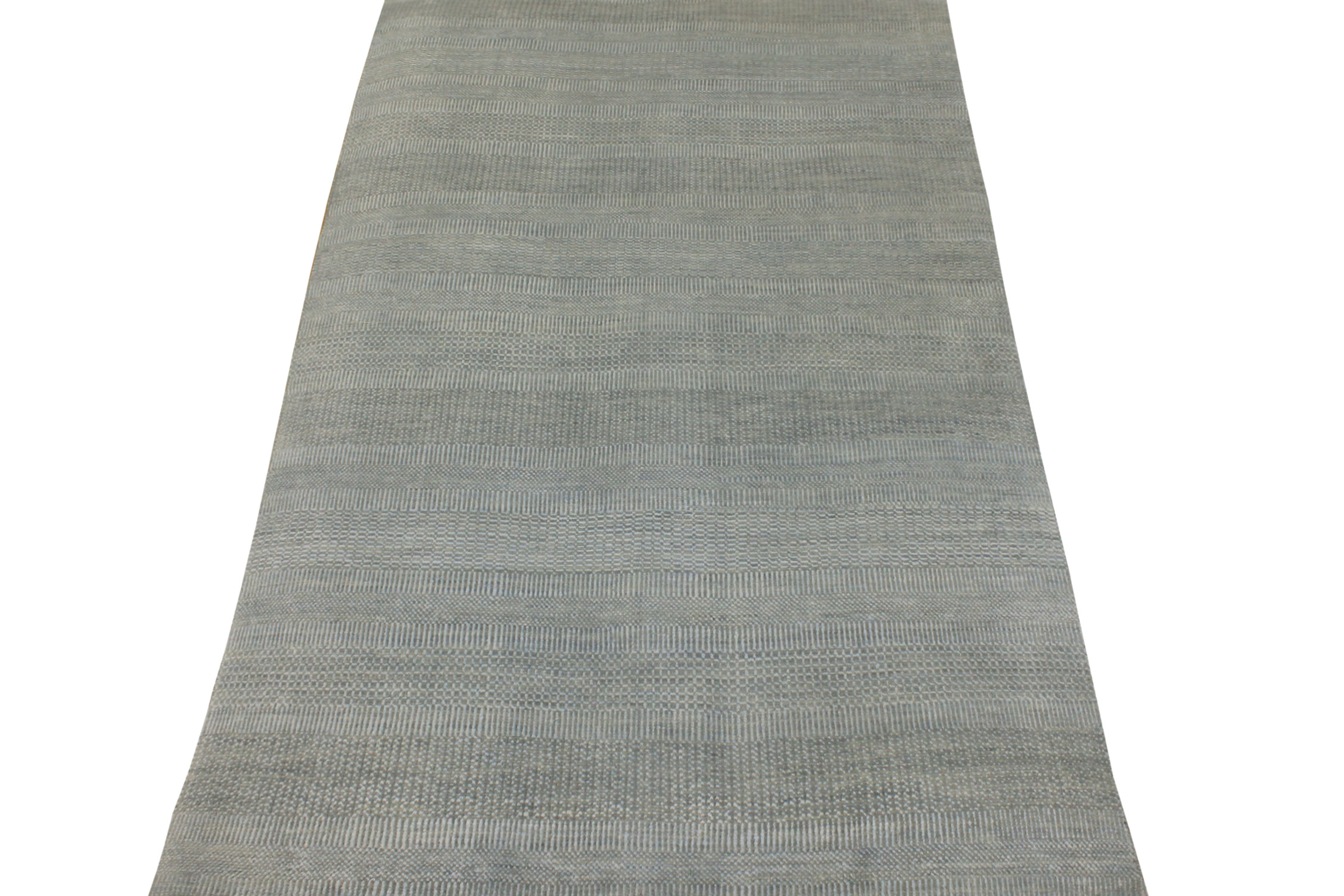 6x9 Contemporary Hand Knotted Wool Area Rug - MR021842
