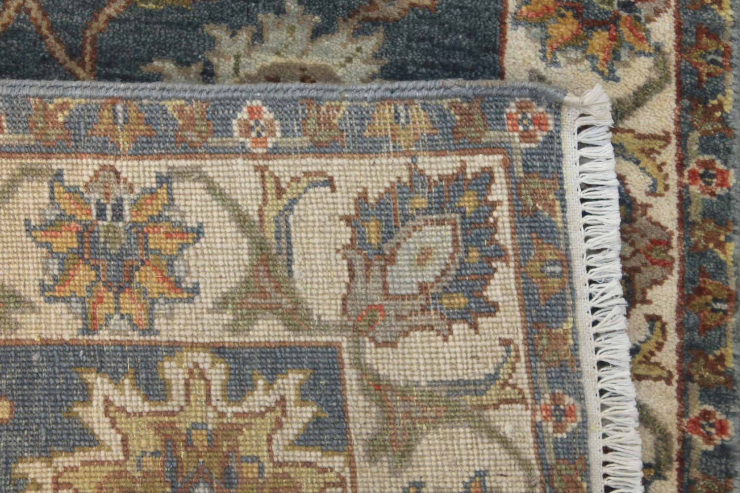 8 ft. Runner Traditional Hand Knotted Wool Area Rug - MR022305