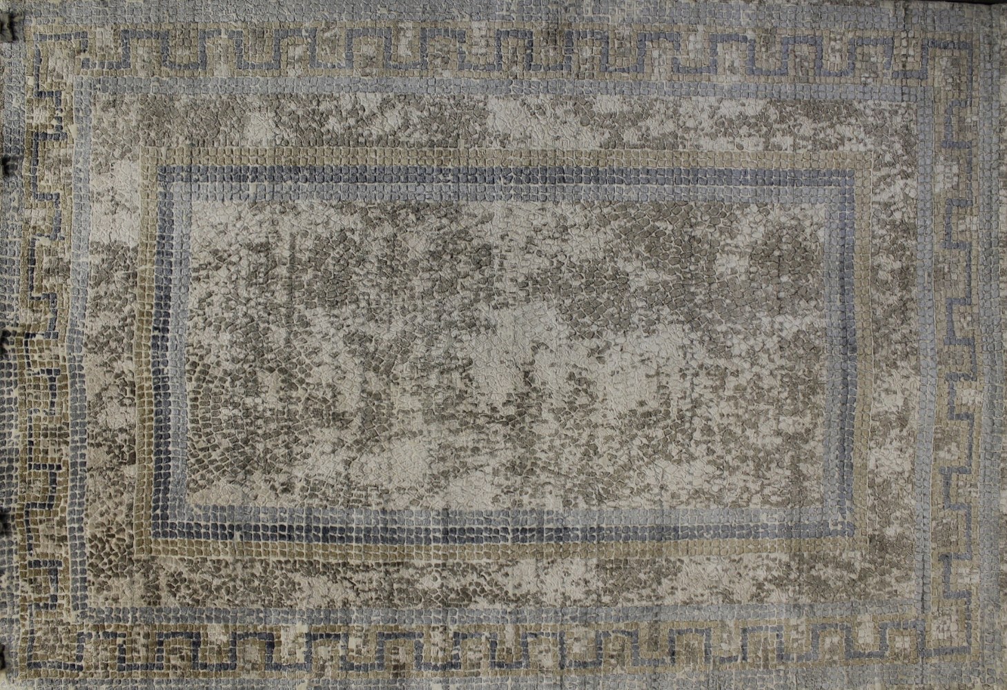6x9 Contemporary Hand Knotted Wool Area Rug - MR022321