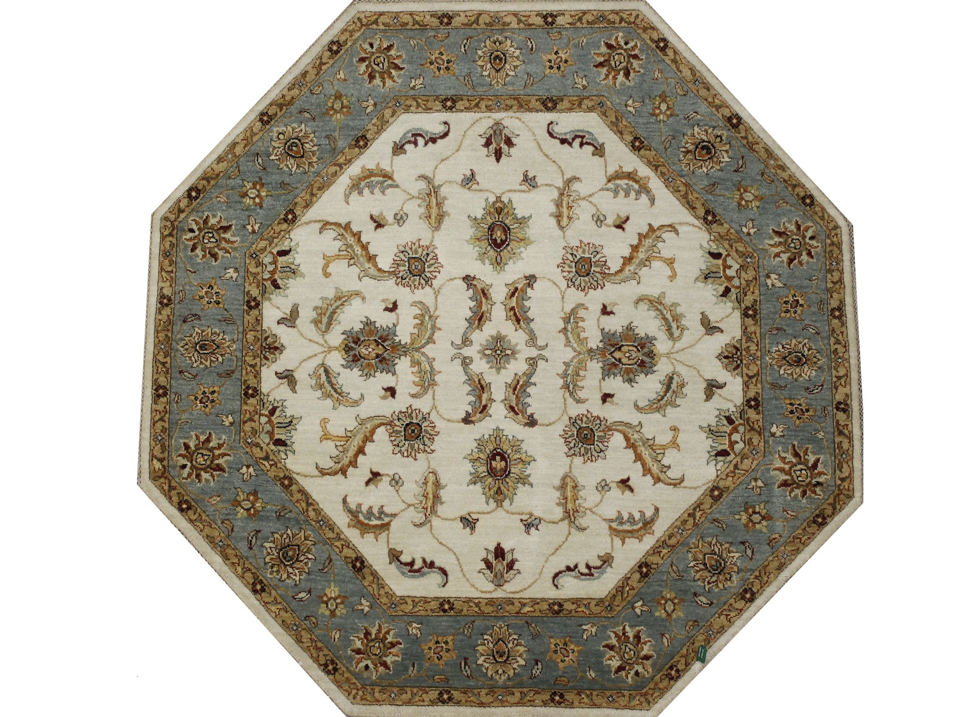  Traditional Hand Knotted Wool Area Rug - MR022403