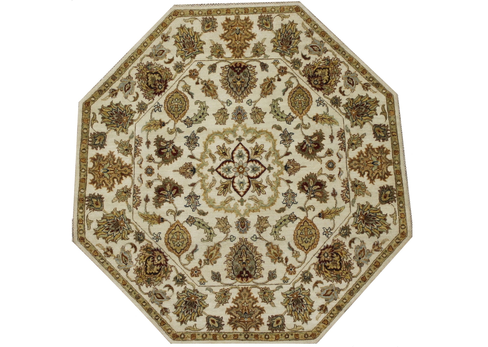  Traditional Hand Knotted Wool Area Rug - MR022412