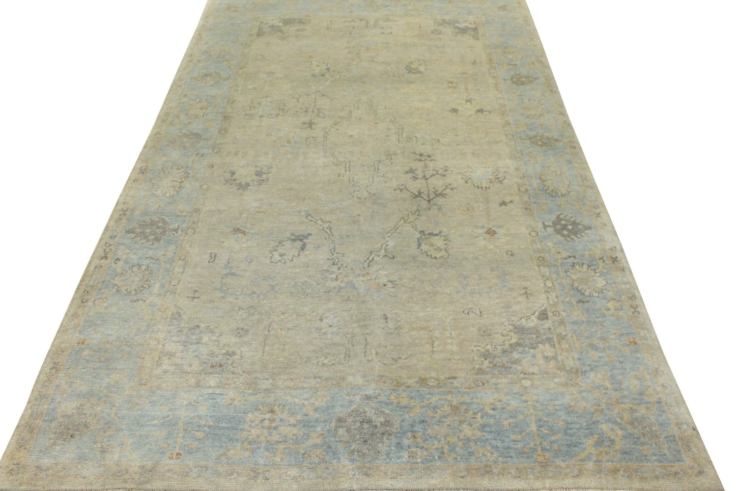 5x7/8 Oushak Hand Knotted Wool Area Rug - MR022479