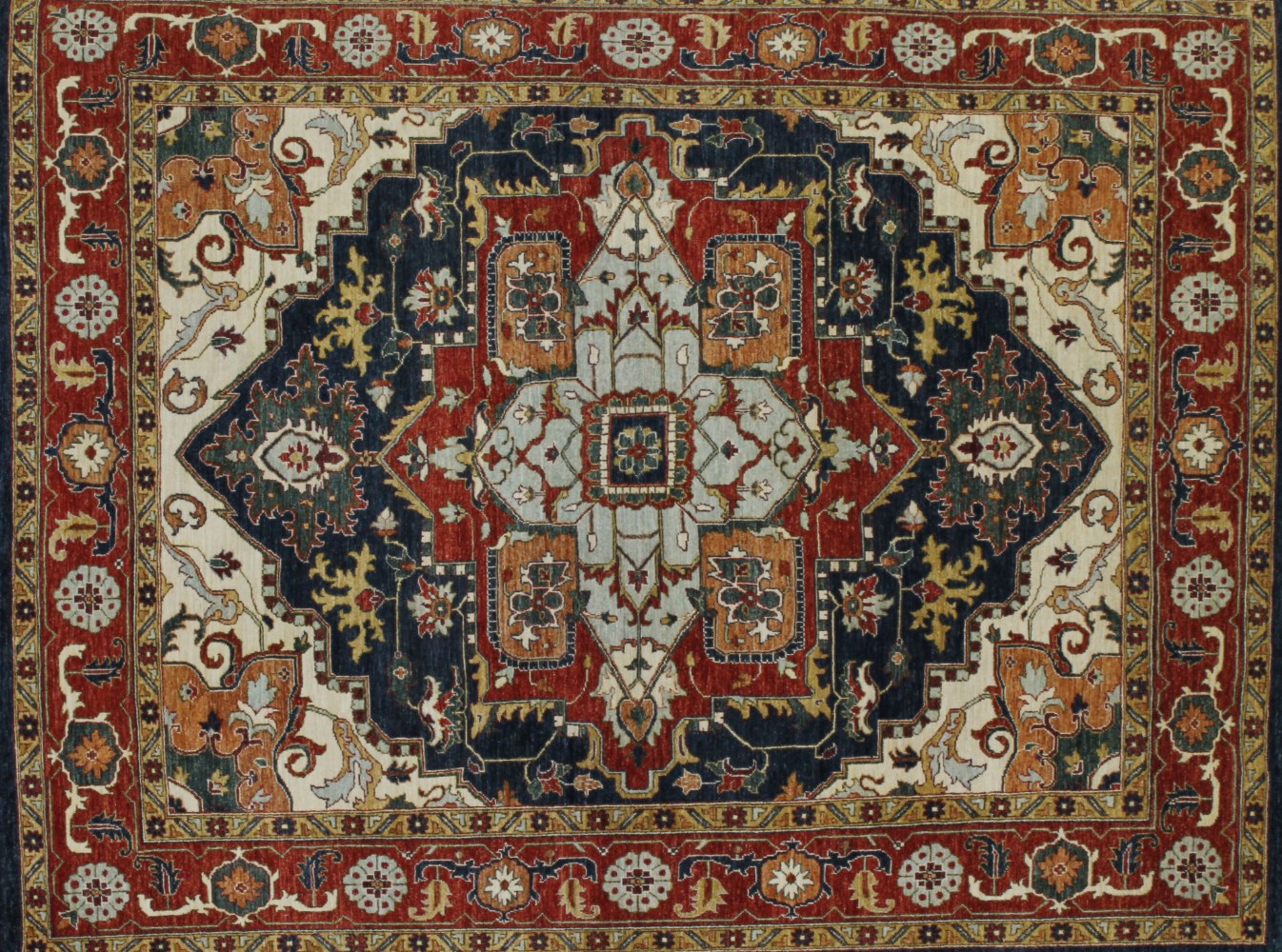 8x10 Peshawar Hand Knotted Wool Area Rug - MR022581
