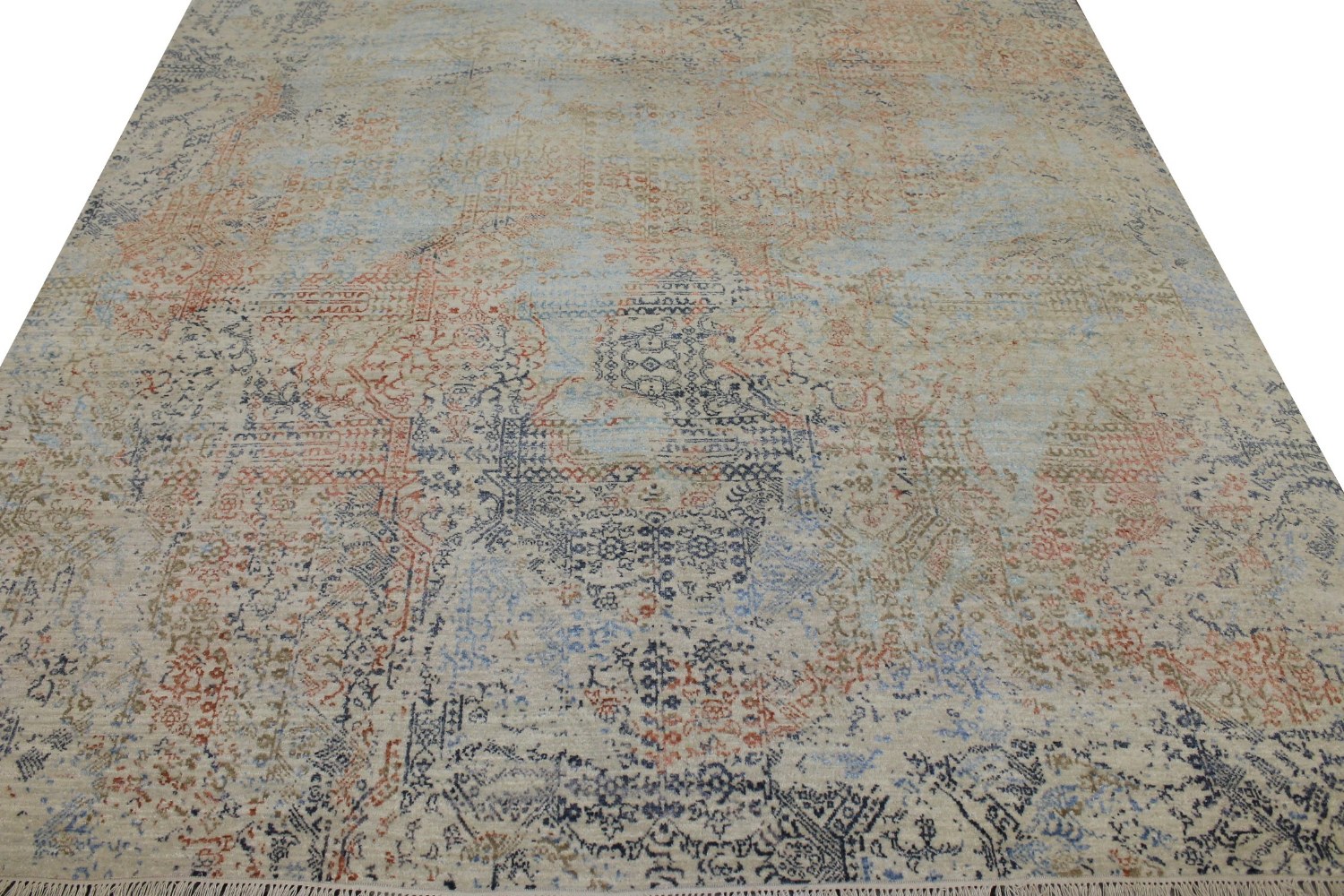8x10  Hand Knotted Wool Area Rug - MR022845