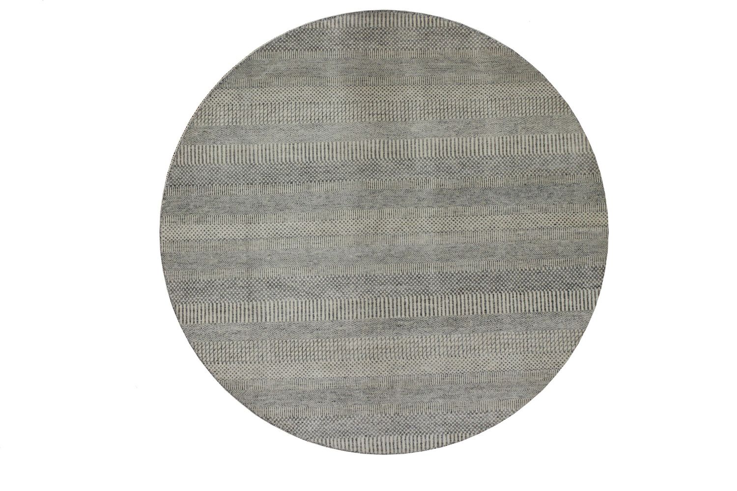 6 ft. - 7 ft. Round & Square Casual Hand Knotted Wool & Viscose Area Rug - MR022960