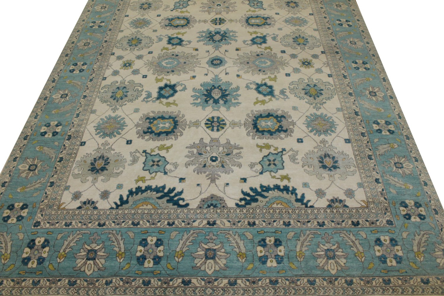 9x12 Traditional Hand Knotted Wool Area Rug - MR023182