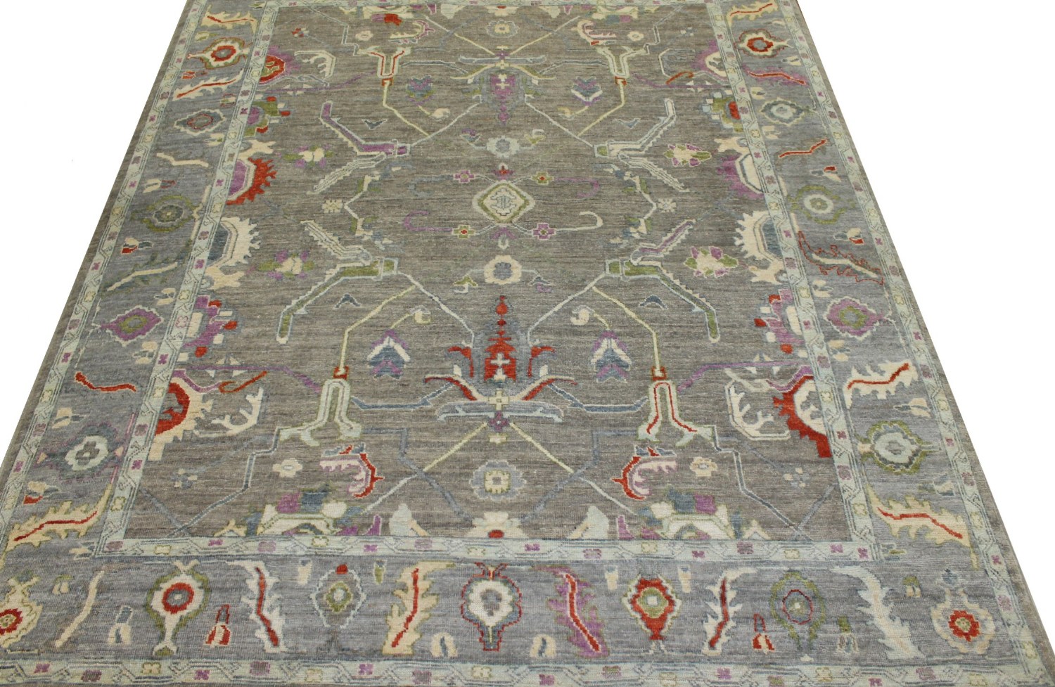 8x10 Oushak Hand Knotted Wool Area Rug - MR023360