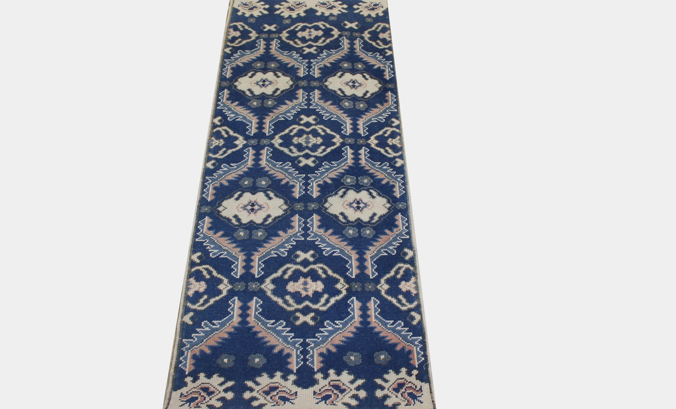 6 ft. Runner Oushak Hand Knotted Wool Area Rug - MR023465