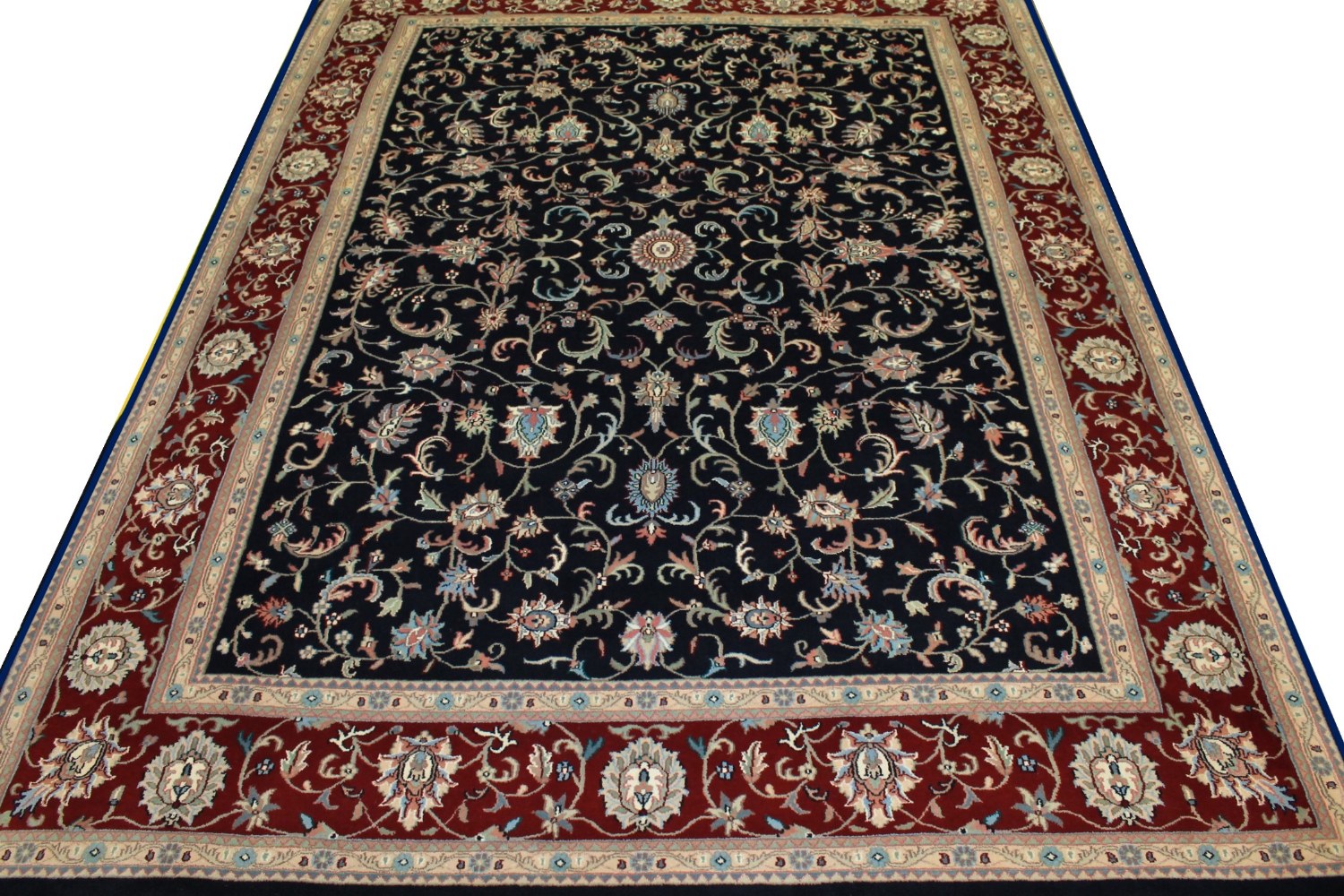 9x12 Traditional Hand Knotted Wool Area Rug - MR0238