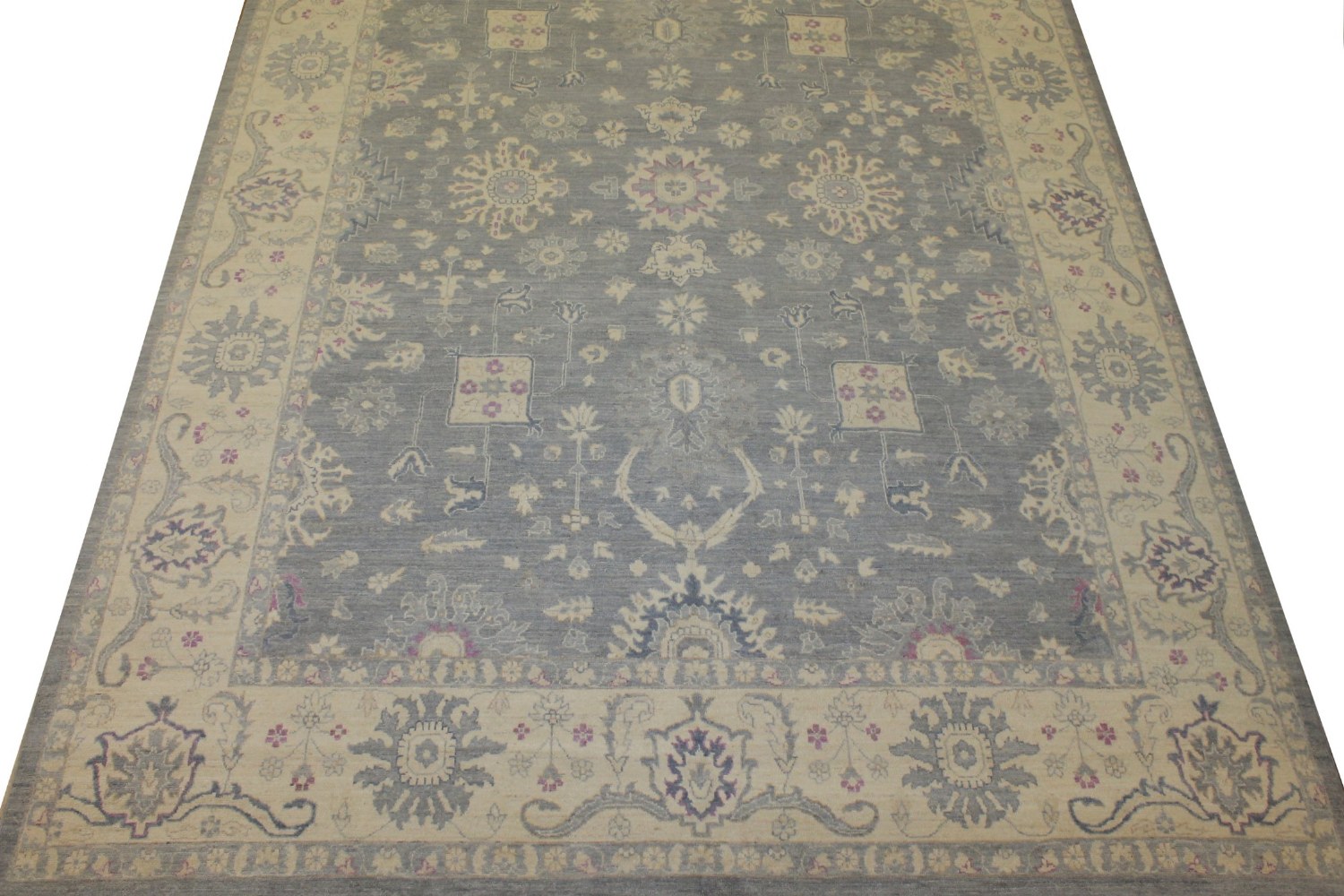 9x12 Peshawar Hand Knotted Wool Area Rug - MR023983