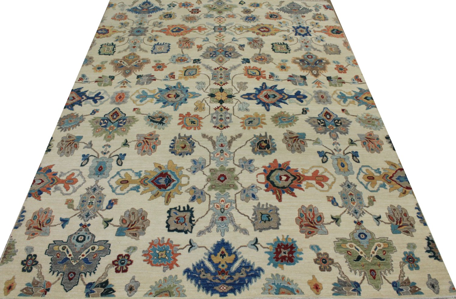 9x12 Traditional Hand Knotted Wool Area Rug - MR024060
