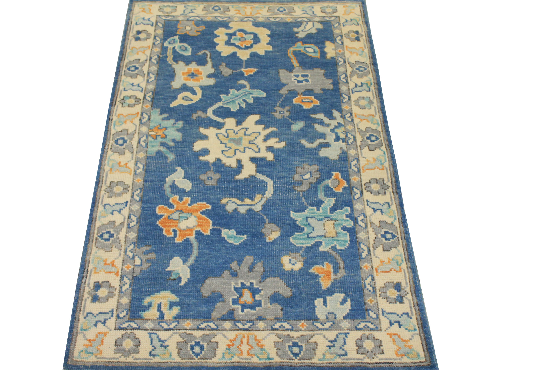 3x5 Oushak Hand Knotted Wool Area Rug - MR024418