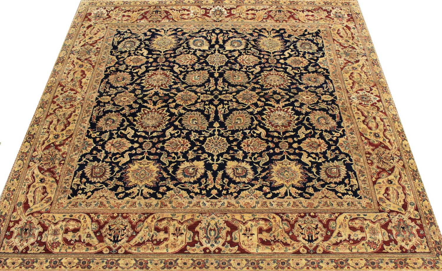 9 ft. & Over Round & Square Traditional Hand Knotted Wool Area Rug - MR024516