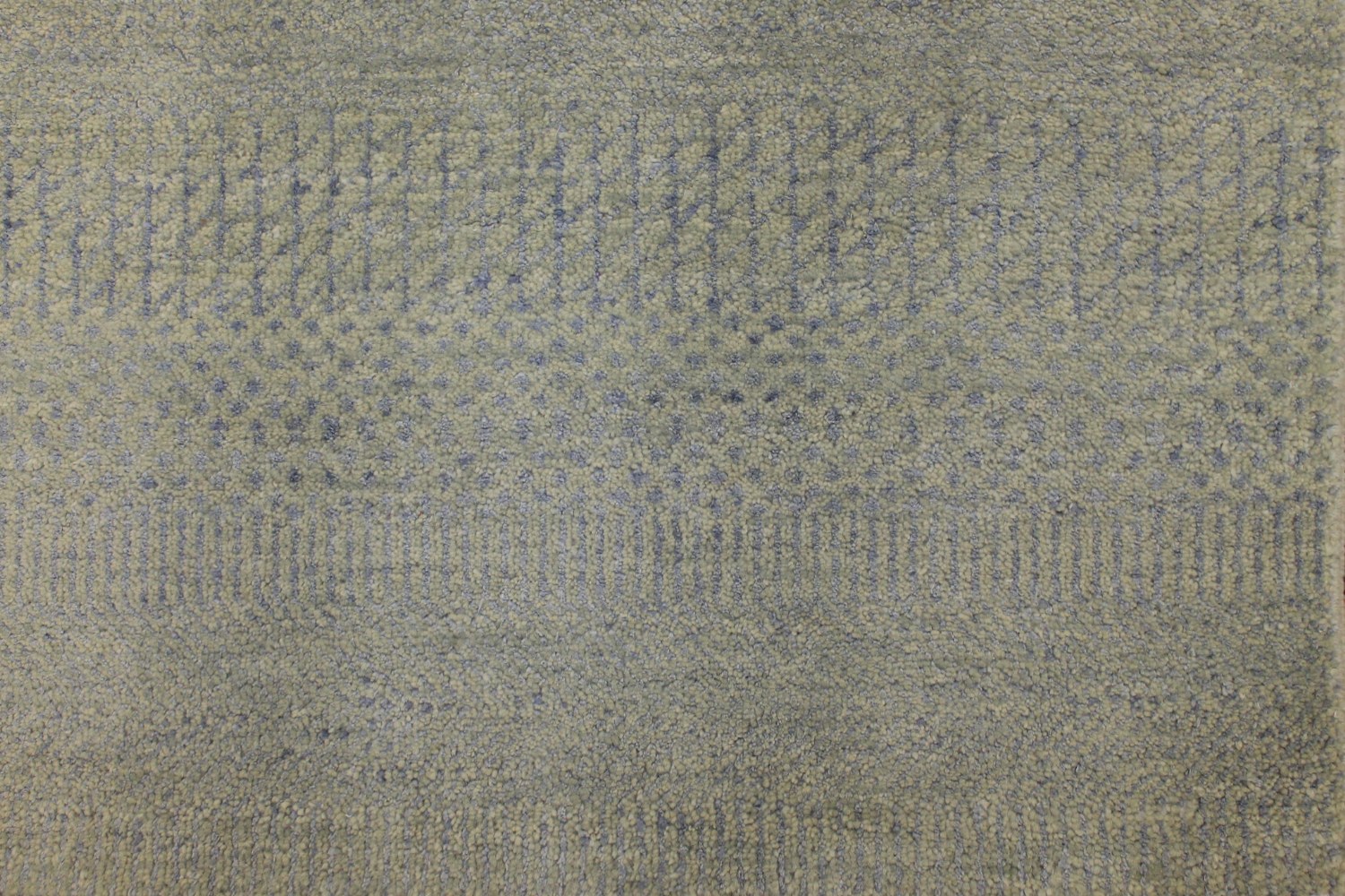 4x6 Casual Hand Knotted Wool & Viscose Area Rug - MR024935