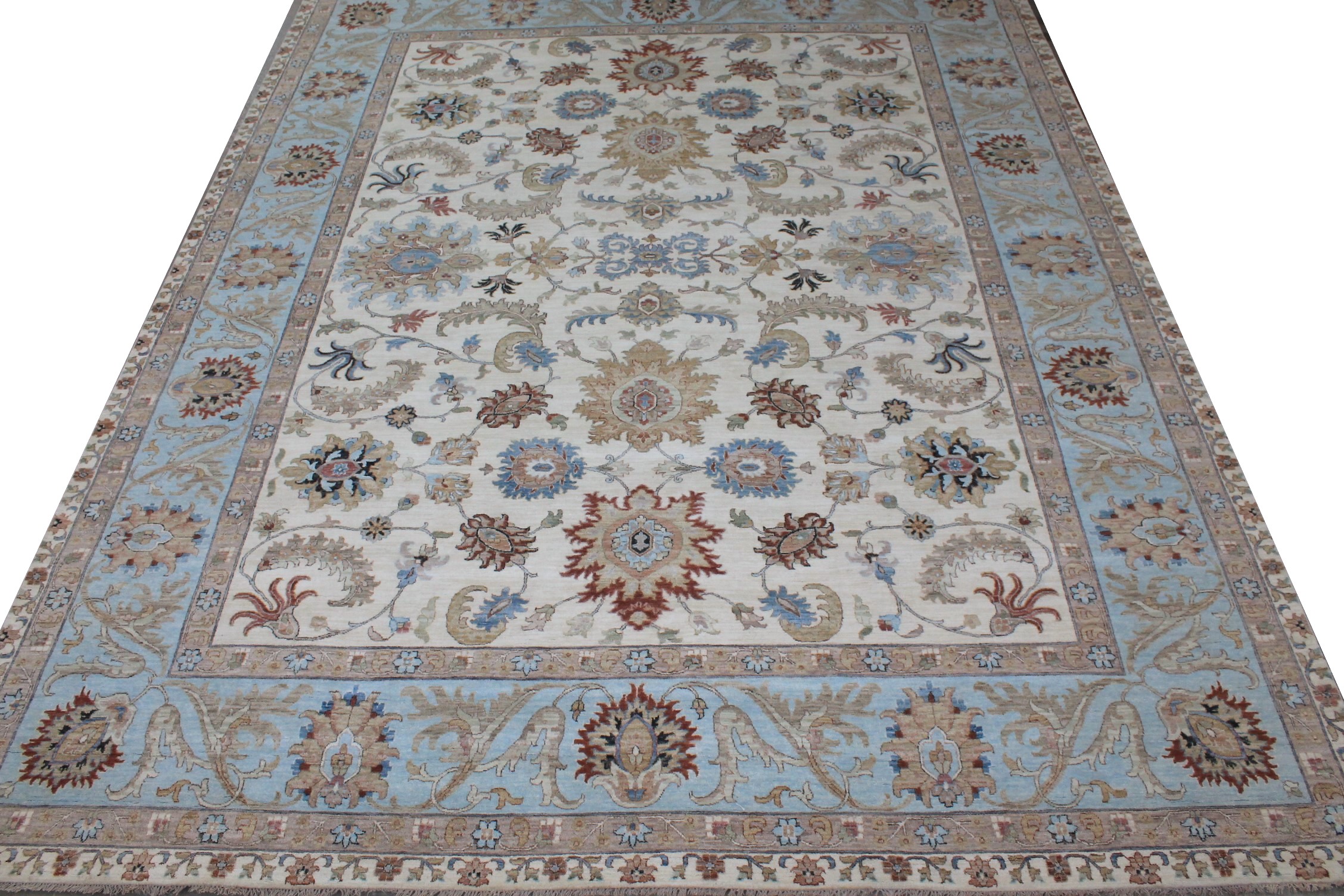 OVERSIZE Traditional Hand Knotted Wool Area Rug - MR025807