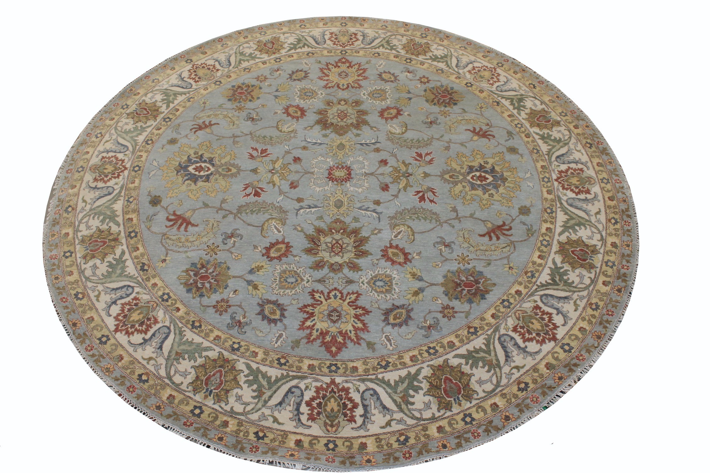 9 ft. & Over Round & Square Traditional Hand Knotted Wool Area Rug - MR025824