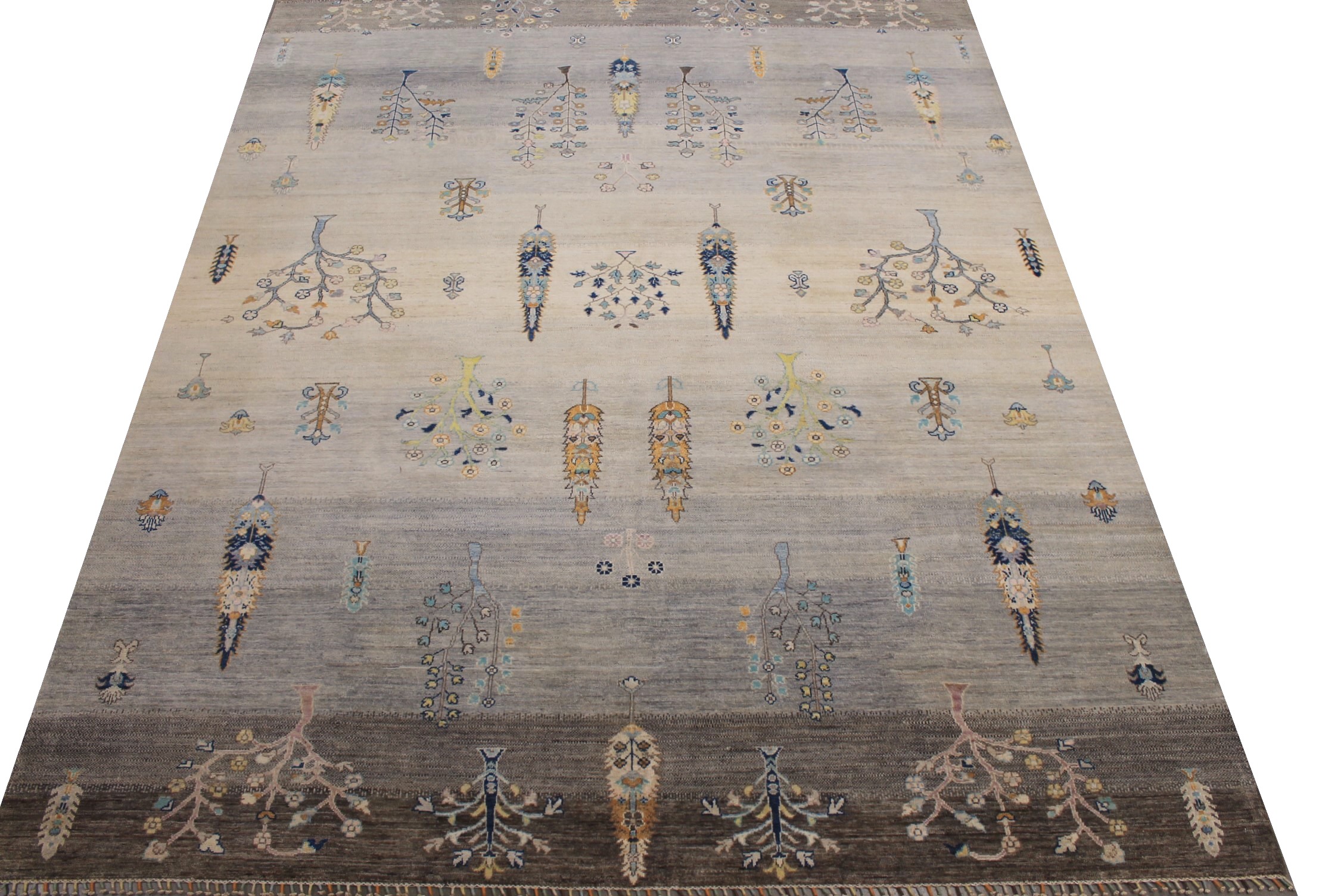 9x12 Aryana & Antique Revivals Hand Knotted Wool Area Rug - MR026143