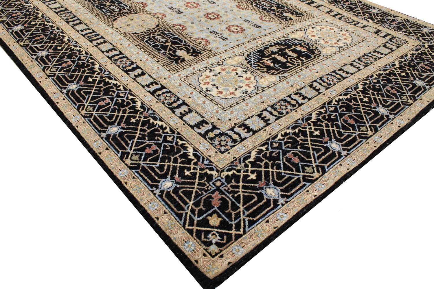 9x12 Traditional Hand Knotted Wool Area Rug - MR026295