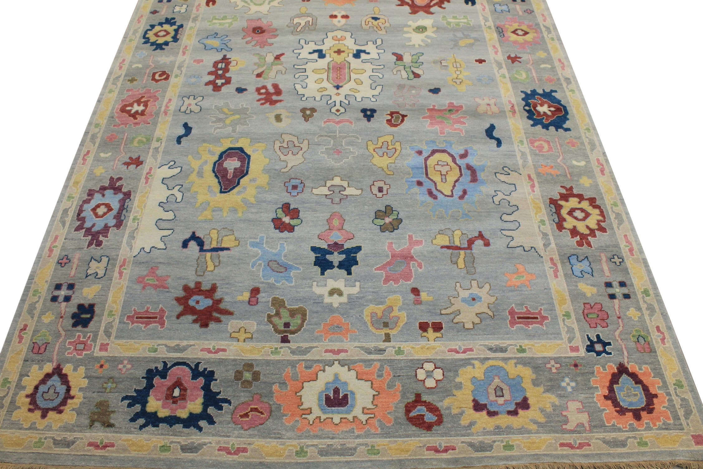 10x14 Oushak Hand Knotted Wool Area Rug - MR026529