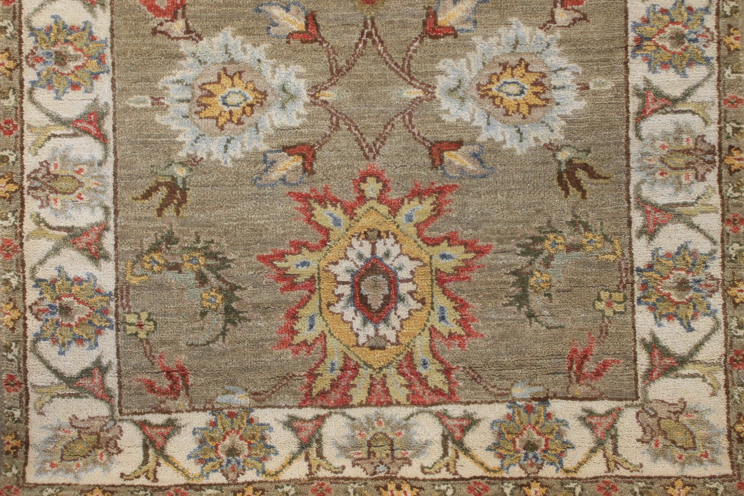 6 ft. Runner Traditional Hand Knotted Wool Area Rug - MR026824