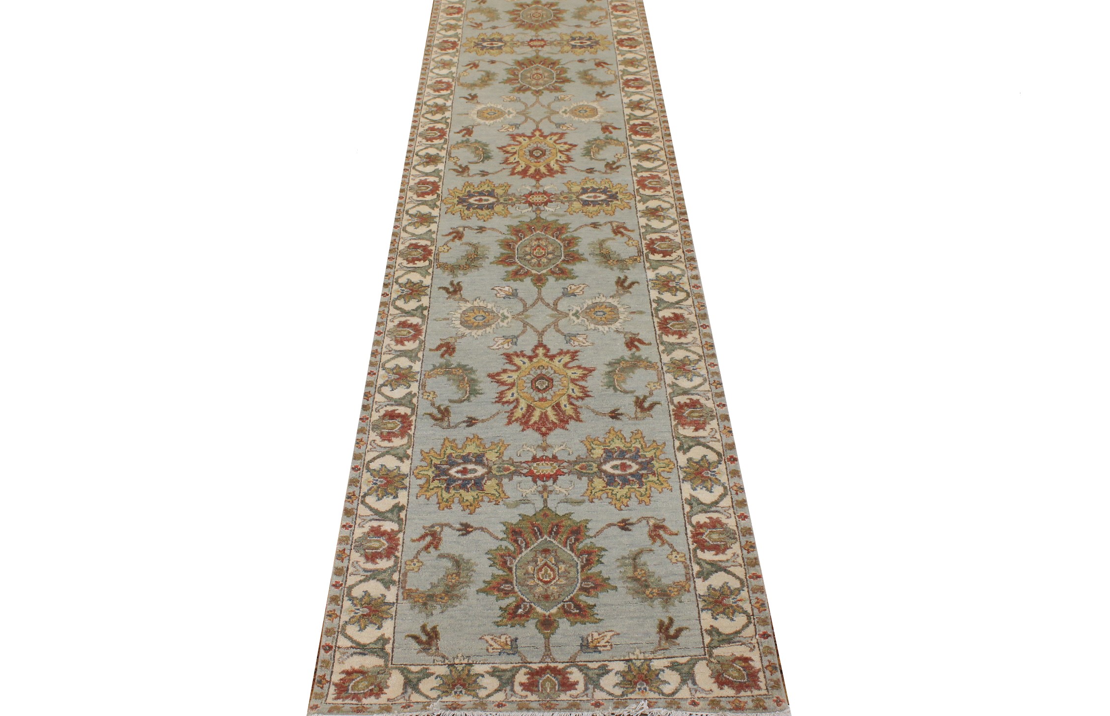 13 ft. & Longer Runner Traditional Hand Knotted Wool Area Rug - MR026848