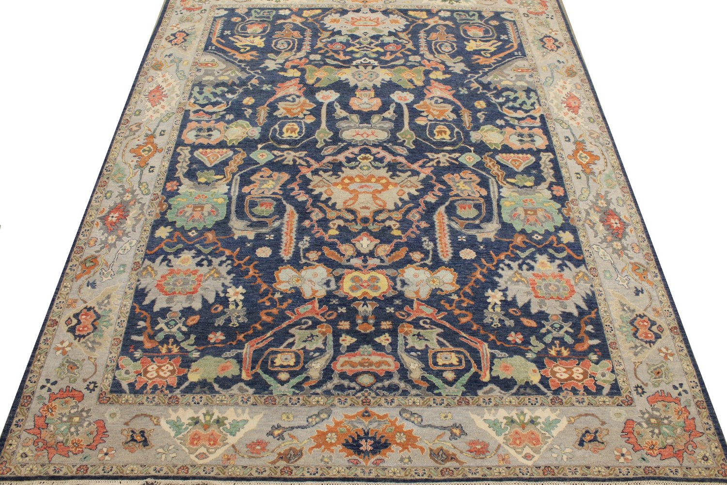 8x10 Traditional Hand Knotted Wool Area Rug - MR027041