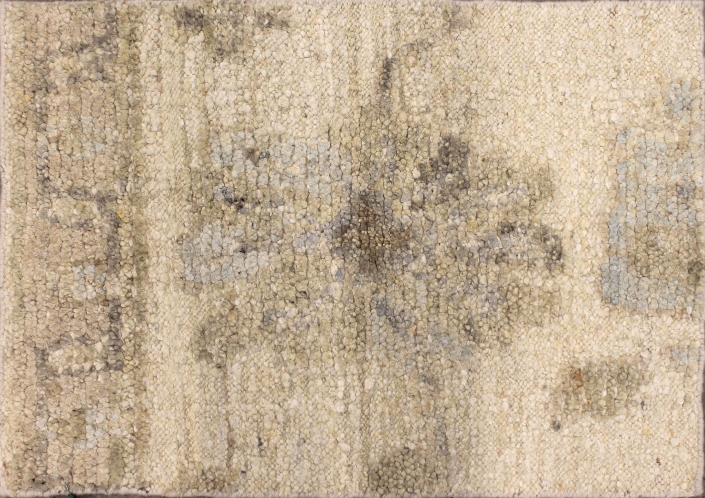 2X3 Oushak Hand Knotted Wool Area Rug - MR027800