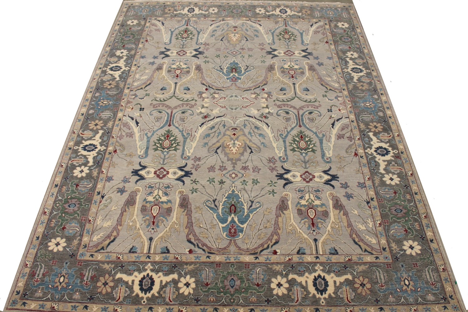 9x12 Traditional Hand Knotted Wool Area Rug - MR027954
