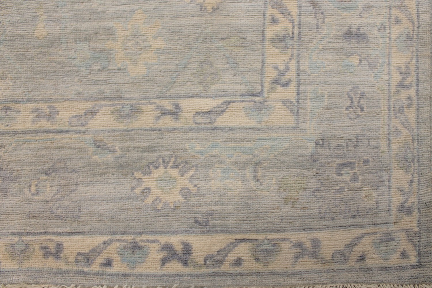 6x9 Oushak Hand Knotted Wool Area Rug - MR028083