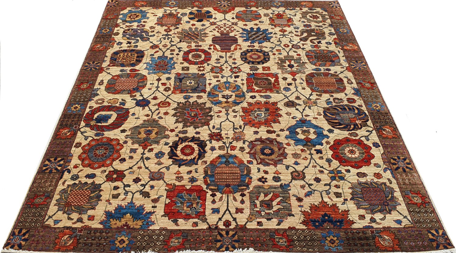 8x10 Aryana & Antique Revivals Hand Knotted Wool Area Rug - MR028176