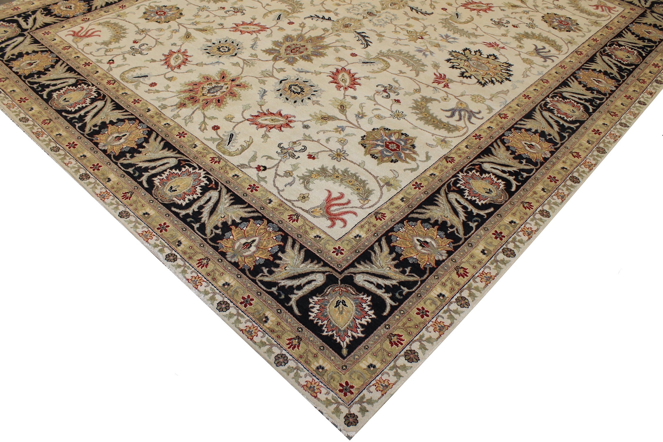 OVERSIZE Traditional Hand Knotted Wool Area Rug - MR028187
